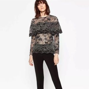 Zara Lace Blouse